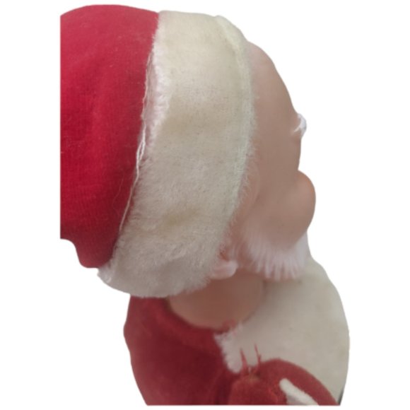 Gund Roly Poly Santa Rubber Face Gunderful Creation Musical Chime Doll Japan Vtg - Picture 13 of 16